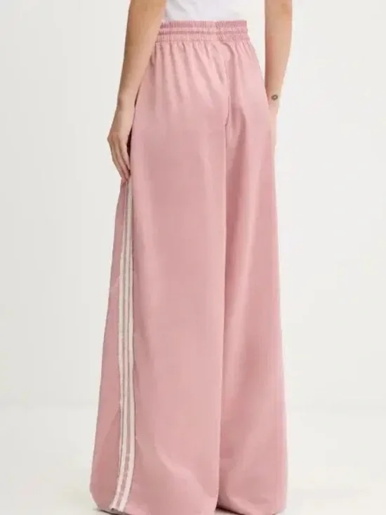 ADIDAS SATIN RUFFLE TRACK PANTS - Picture 3 of 7